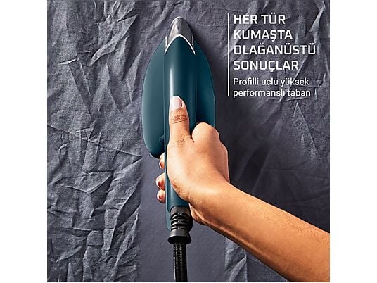 TEFAL Duo Power 2'si 1 Arada Buharlı Ütü Mavi